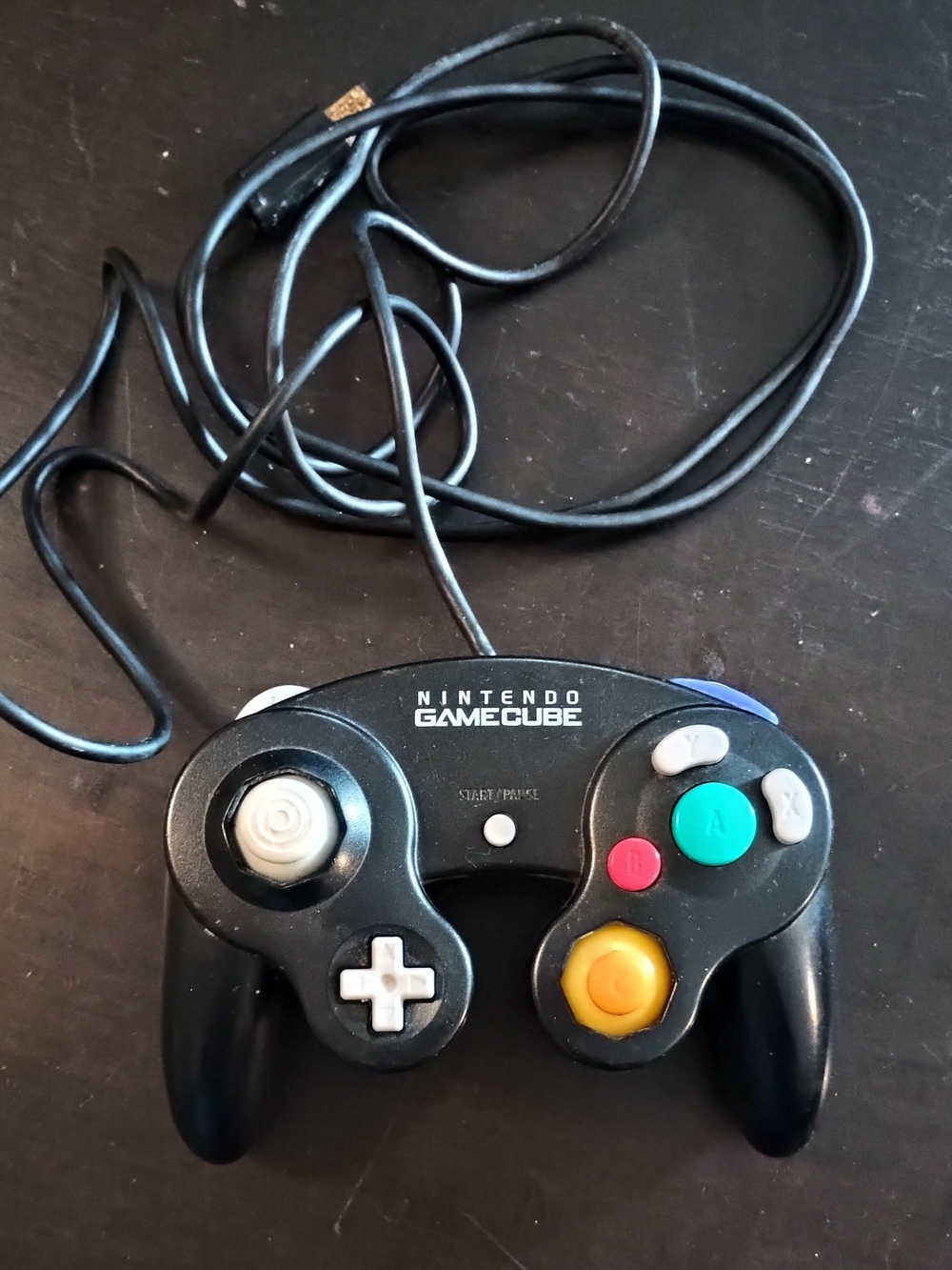 Nintendo GameCube Black Wired Controller - Black